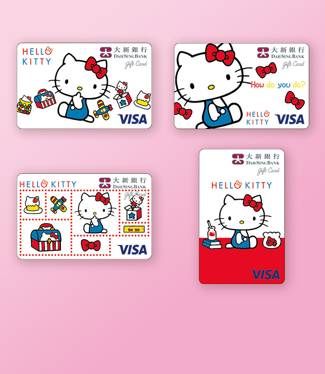 Welcome Rewards of up to HKD32,200cash rebate and a set of Limited-Edition Gift Card Set